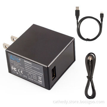 NEW mobile phone Charger 5.35V 2A with Micro usb& 2.5*0.7mm cableNew
